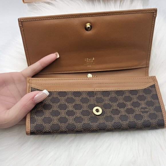 Celine  Macadam & Triomple Continental Wallet - Picture 7 of 17